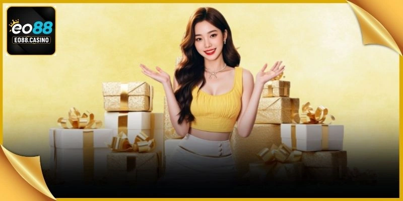 Ưu đãi EO88 hiển thị vô số phần thưởng cùng thẻ quà tặng có giá trị cực lớn